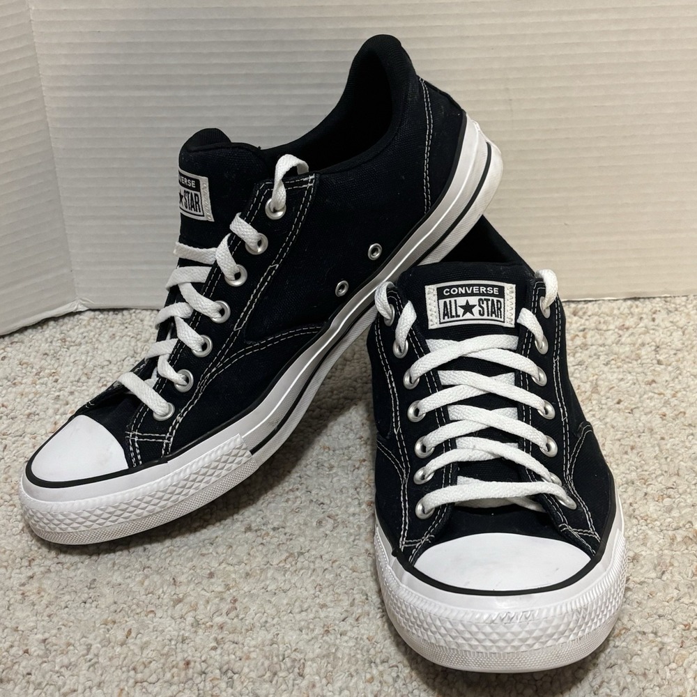 Converse Chuck Taylor All Star Street OX Low Shoes Men Sz 13/Wm15 Black Sneakers